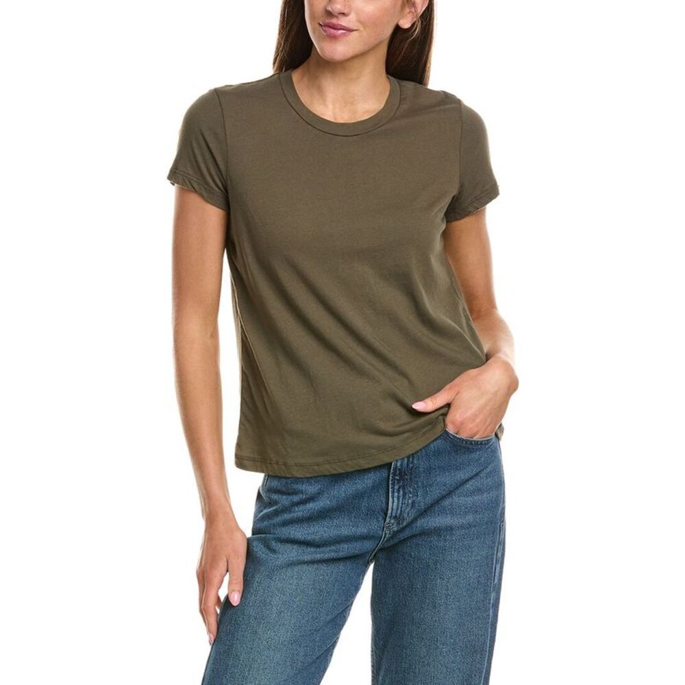 James Perse Womens  Vintage Little Boy T-Shirt